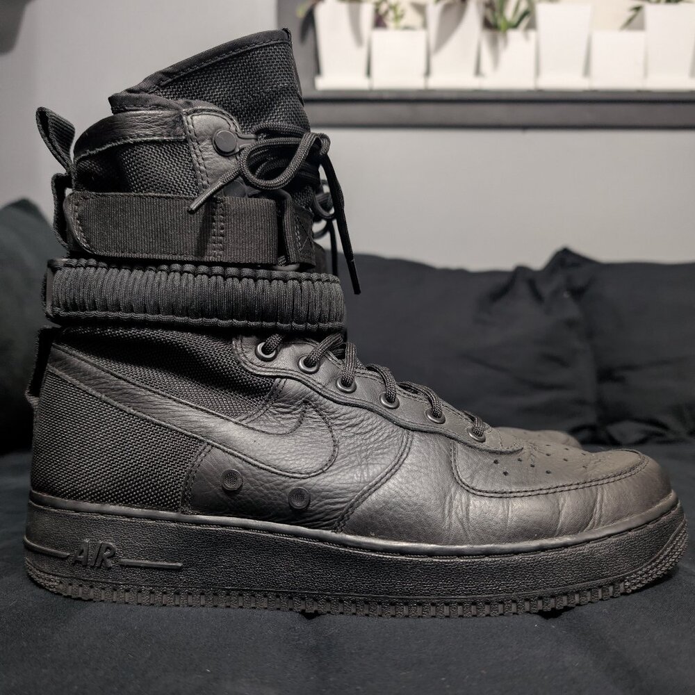 Nike SF Air Force 1 High - Size 11 - Triple Black